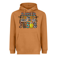 Meerkat raised on sweet and tea jesus Heavyweight Hoodie - CowhideDigitalArt