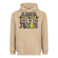 Mushroom raised on sweet and tea jesus Heavyweight Hoodie - CowhideDigitalArt