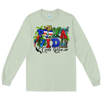 Matcha pura vida costa rica rana Long Sleeve Tee - RanaPortraitStore