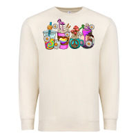 Sandshell hippie coffee cups Premium Sweatshirt - AdoDesignShop