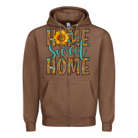 Chestnut home sweet home Zipper Hoodie - Zillion Design Studio