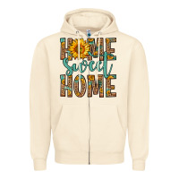 Sandshell home sweet home Zipper Hoodie - Zillion Design Studio