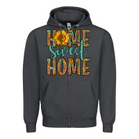 Smoke home sweet home Zipper Hoodie - Zillion Design Studio