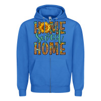 True Royal home sweet home Zipper Hoodie - Zillion Design Studio