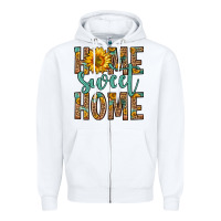 White home sweet home Zipper Hoodie - Zillion Design Studio