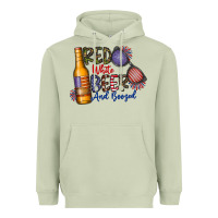 Matcha red white beer and boozed Heavyweight Hoodie - CowhideDigitalArt
