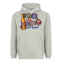 Moon Dust red white beer and boozed Heavyweight Hoodie - CowhideDigitalArt