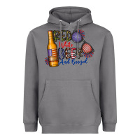 Storm red white beer and boozed Heavyweight Hoodie - CowhideDigitalArt