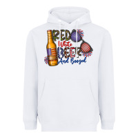 White red white beer and boozed Heavyweight Hoodie - CowhideDigitalArt