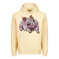 Pina Colada Landrace Pig Premium Hoodie - LillyAllenDesigns
