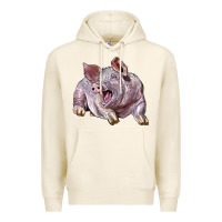 Tofu Landrace Pig Premium Hoodie - LillyAllenDesigns