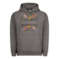 Pigment Tornado wildflower your text here Urban Hoodie - MaliasSmallBusiness