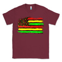 Burgundy juneteenth flag Classic Tee - texasbilliewilder