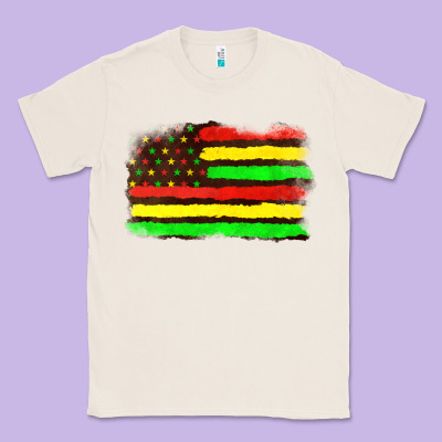 Classic Tee juneteenth flag