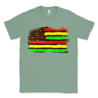 Sage juneteenth flag Classic Tee - texasbilliewilder