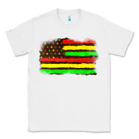 White juneteenth flag Classic Tee - texasbilliewilder