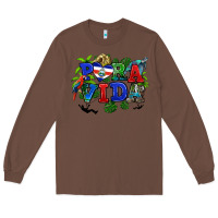 Chestnut pura vida costa rica Long Sleeve Tee - RanaPortraitStore