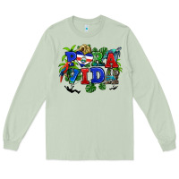 Matcha pura vida costa rica Long Sleeve Tee - RanaPortraitStore