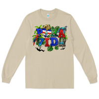 Mushroom pura vida costa rica Long Sleeve Tee - RanaPortraitStore