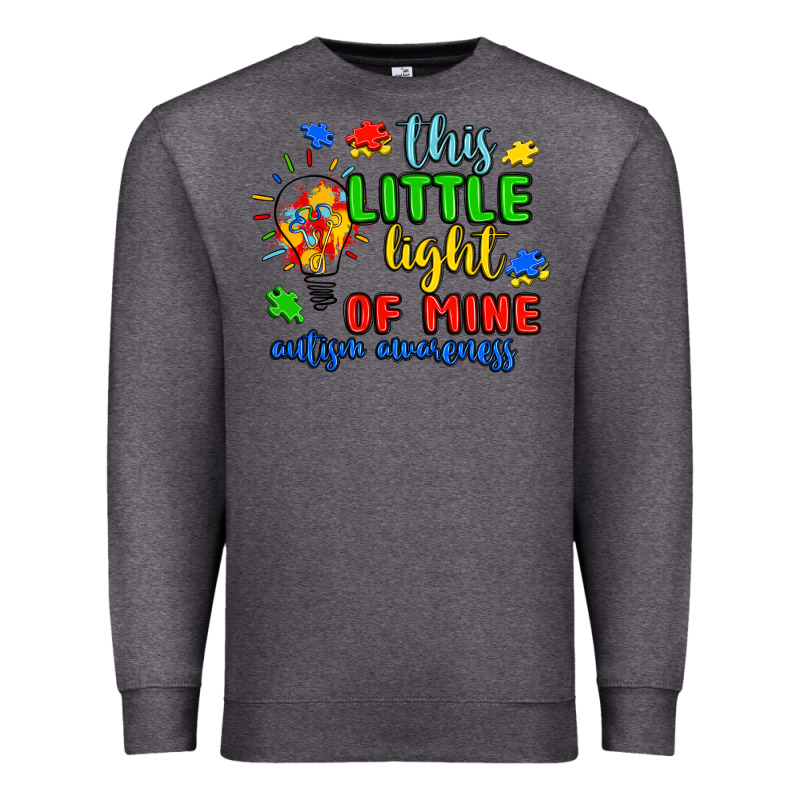 This Little Light Of Mine Autism Awareness Premium Sweatshirt by JahusDesignShop | Teevron