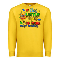 Lemon this little light of mine autism awareness Premium Sweatshirt - JahusDesignShop