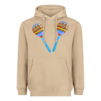 Blue Maracas Heavyweight Hoodie | Teevron