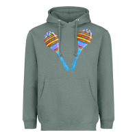 Sage blue maracas Heavyweight Hoodie - FaDigitalArtStudio