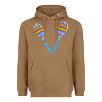 Toasted Coconut blue maracas Heavyweight Hoodie - FaDigitalArtStudio