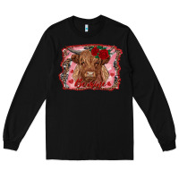 Black be mine cow Long Sleeve Tee - RanaPortraitStore