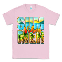 Bubblegum Pink summer vibes Classic Tee - Zillion Design Studio