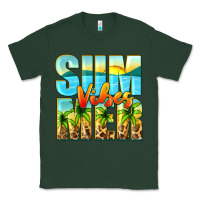 Sports Green summer vibes Classic Tee - Zillion Design Studio