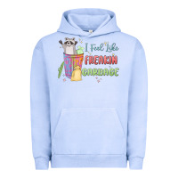 Pigment Grape Ice i feel like garbage raccoon Urban Hoodie - MaliasSmallBusiness