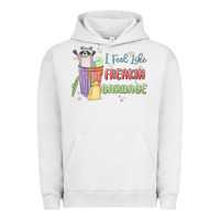 Pigment Lunar Rock i feel like garbage raccoon Urban Hoodie - MaliasSmallBusiness