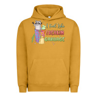 Pigment Peanut Butter i feel like garbage raccoon Urban Hoodie - MaliasSmallBusiness