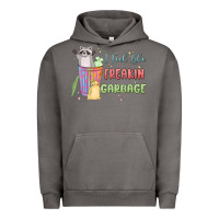 Pigment Tornado i feel like garbage raccoon Urban Hoodie - MaliasSmallBusiness