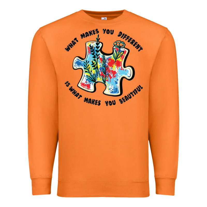 What Makes You Different Is What Makes You Beautif Premium Sweatshirt by JahusDesignShop | Teevron