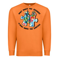 Carrot what makes you different is what makes you beautif Premium Sweatshirt - JahusDesignShop