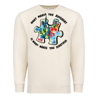 Sandshell what makes you different is what makes you beautif Premium Sweatshirt - JahusDesignShop