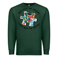 Sports Green what makes you different is what makes you beautif Premium Sweatshirt - JahusDesignShop