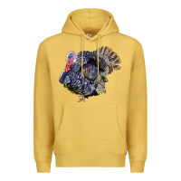 Antique Gold Bronze Turkey Premium Hoodie - LillyAllenDesigns