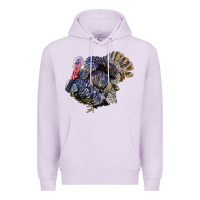 Lilac Bronze Turkey Premium Hoodie - LillyAllenDesigns