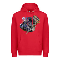 Red Bronze Turkey Premium Hoodie - LillyAllenDesigns