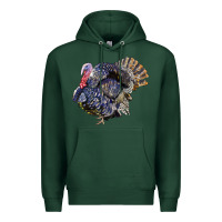 Sports Green Bronze Turkey Premium Hoodie - LillyAllenDesigns