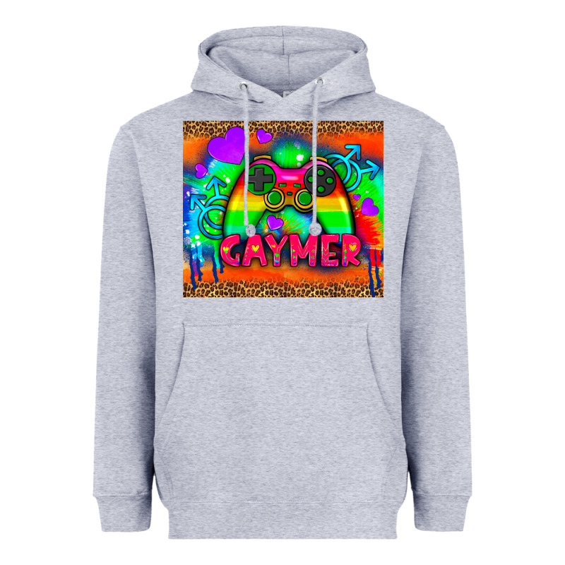 Lgbtq Gaymer And Gender Symbol Tumbler Heavyweight Hoodie by HRA Design Shop | Teevron