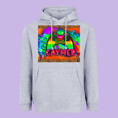 Lgbtq Gaymer And Gender Symbol Tumbler Heavyweight Hoodie Designed By Hra Design Shop