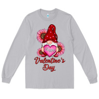 Moon Dust happy valentines day gnomes with sunflower Long Sleeve Tee - RanaPortraitStore