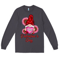 Smoke happy valentines day gnomes with sunflower Long Sleeve Tee - RanaPortraitStore
