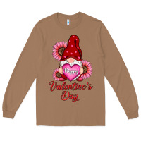 Toasted Coconut happy valentines day gnomes with sunflower Long Sleeve Tee - RanaPortraitStore