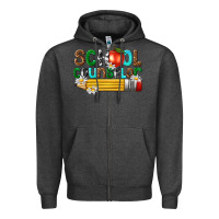Charcoal Heather school counselor Zipper Hoodie - texasbilliewilder