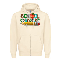Sandshell school counselor Zipper Hoodie - texasbilliewilder